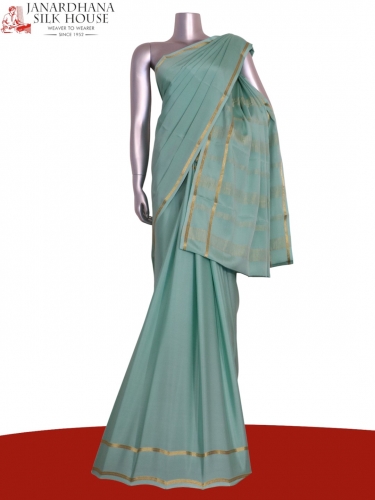 Pure Mysore Crepe Silk Saree